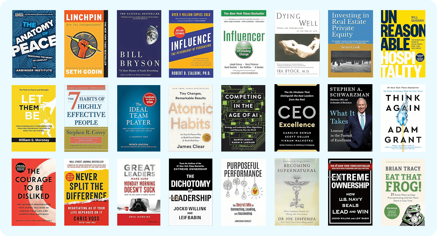 MF Grit book club covers