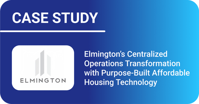 Case Study Thumbnail is Elmington logo