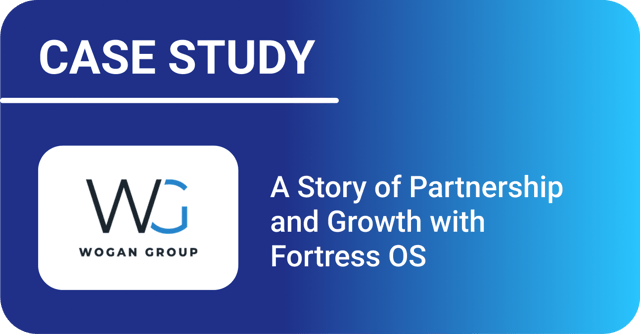 Case Study Thumbnail with Wogan Group Logo