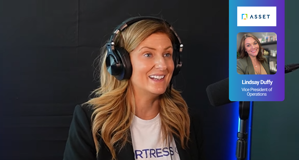 Lindsay Duffy Thumbnail, Fortress OS, Multifamily Grit Podcast, Asset Living